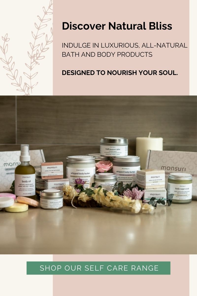 All Natural Bath and Body Products for Self Care