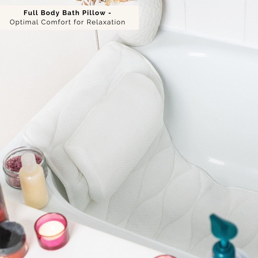 Escape to tranquility with the top-rated bath pillows for your
