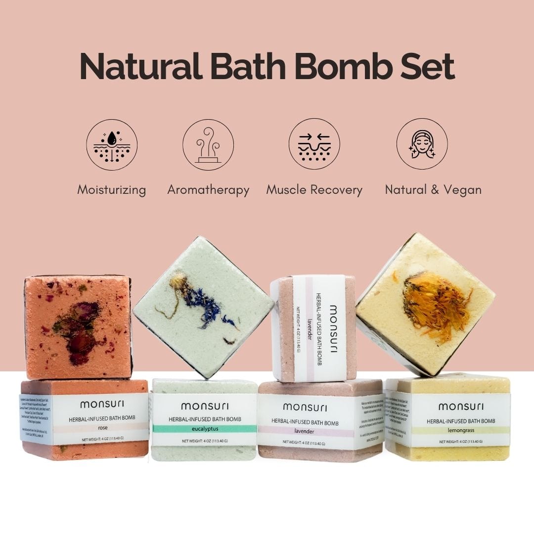 Bath Bomb & Salt Bundle - Luxury Spa Experience | Monsuri