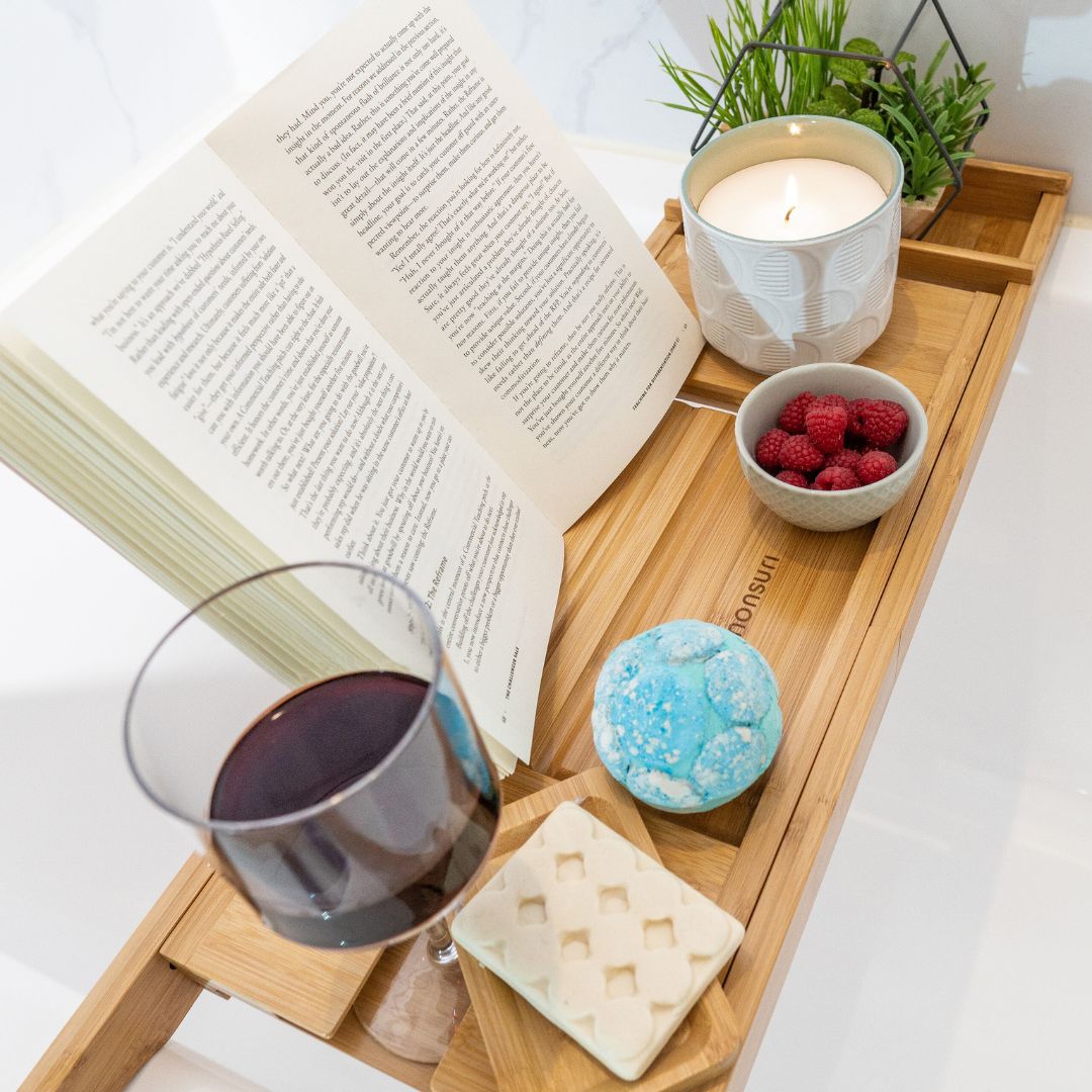 Bath Caddy Tray for Tub - Luxury Bubble Baths