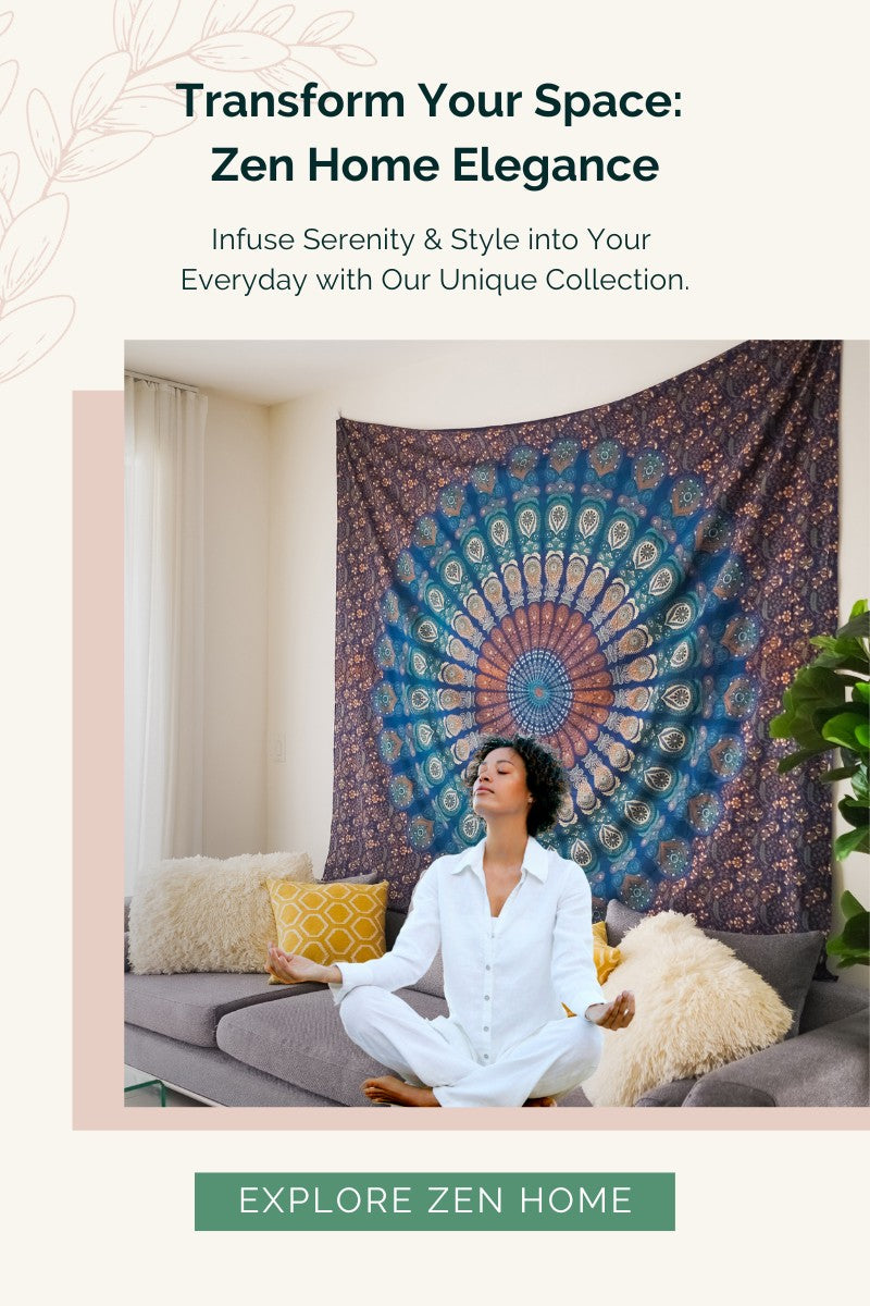 Curated Gift Set with 3 Meditation and Yoga-Themed Items - Serene