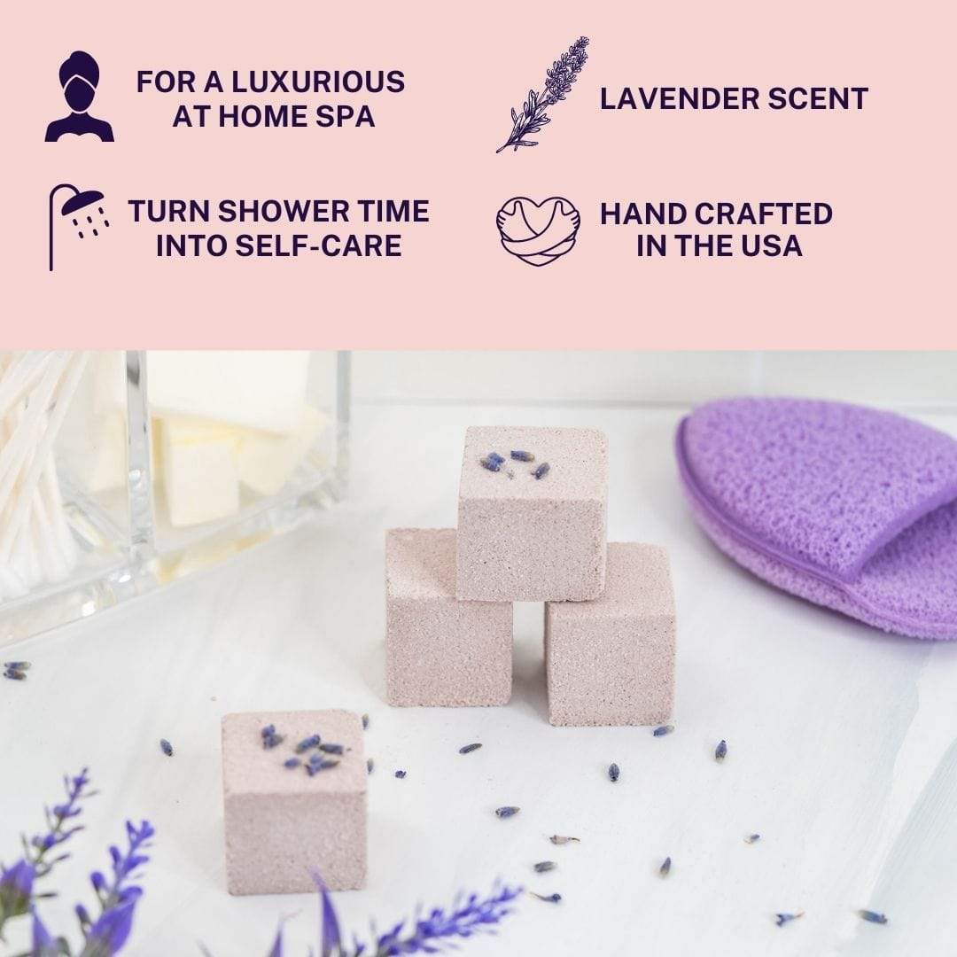 Natural Lavender Shower Steamer